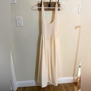 Zara Fit and Flare Midi Dress